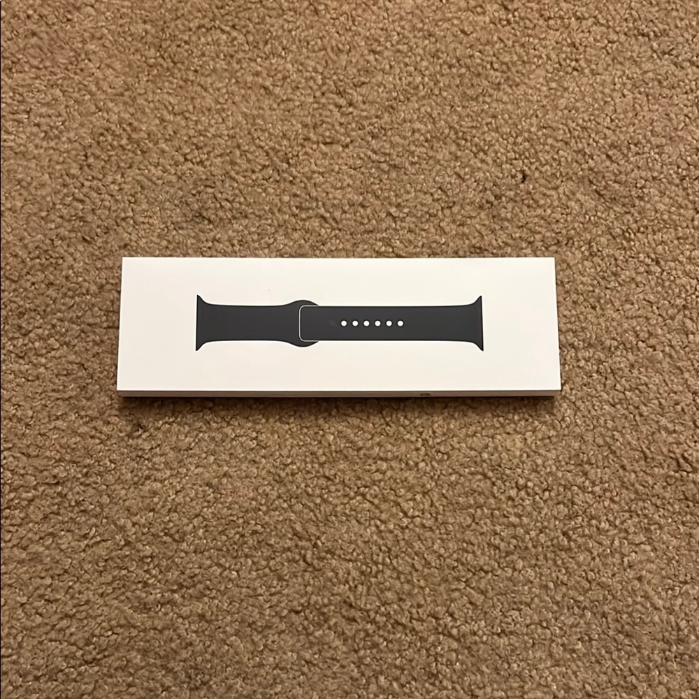 brand new still in box black apple watch band